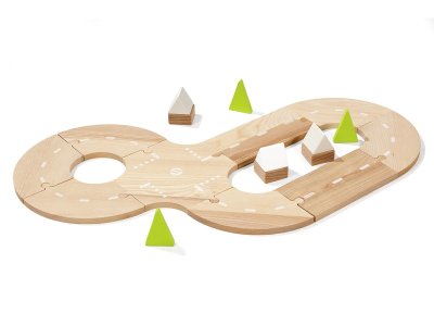 Zoom bild av REVERSIBLE TRAIN/ROAD TRACK Classic