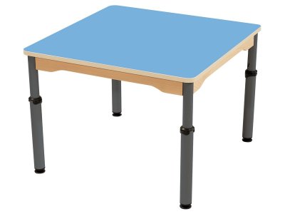 Zoom bild av LAMINATED TABLE TOP HEIGHT-ADJUSTABLE 80x80 cm square