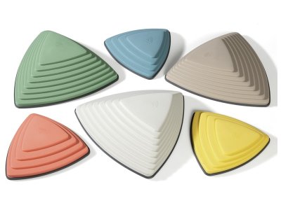 Zoom bild av BALANCE STEPPING STONES Small size in pastel colours