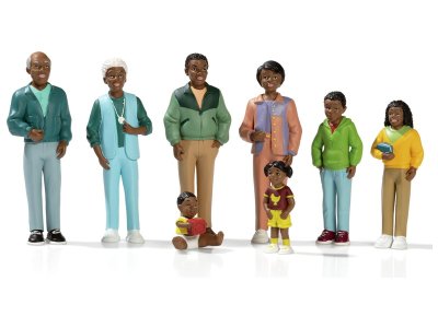 Zoom bild av FAMILIES OF THE WORLD FIGURINES Folk family
