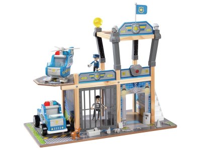 Zoom bild av POLICE STATIONS AND VEHICLES with figurines