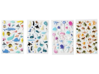 Zoom bild av Ocean 3D STICKER MAXI PACK