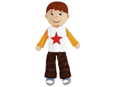 Zoom bild av SWEETY DOLL Greg in star outfit