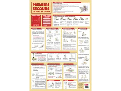 Zoom bild av POSTER FIRST AID TRAINING