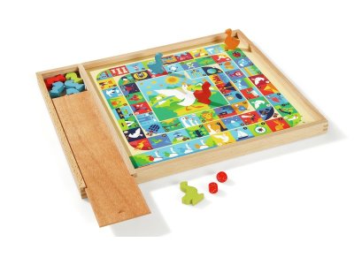 Zoom bild av SNAKES AND LADDERS AND LUDO GAME