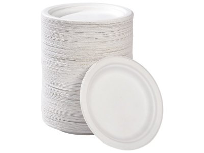 Zoom bild av DISPOSABLE PLATES Ø 17 cm IN PLANT FIBRES