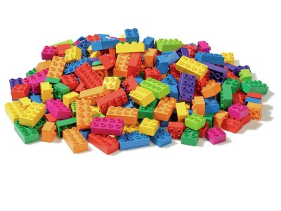 Zoom bild av LARGE ECO-DESIGNED CONSTRUCTION BRICKS 250 pieces