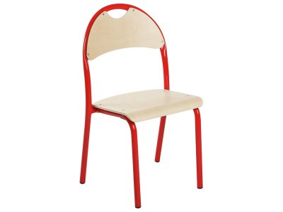 Zoom bild av METAL CHAIR WITH PROTECTED BACKREST T4