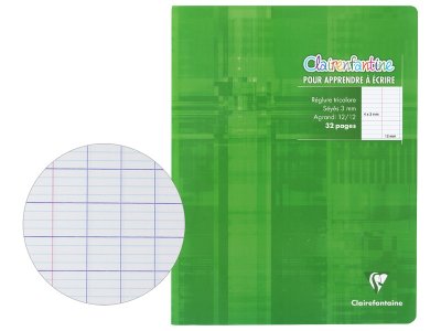 Zoom bild av Clairenfantine PRE-SCHOOL NOTEBOOK Séyès 3 mm