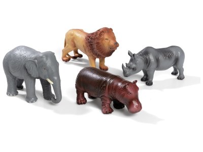 Zoom bild av MAXI PACK OF LARGE SOFT FIGURINES N°2