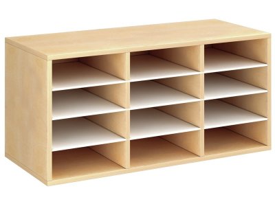 Zoom bild av MELAMINE CABINET H: 51 cm - L: 105 cm 9 shelves