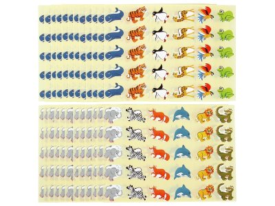 Zoom bild av Wild animal PICTURE STICKERS