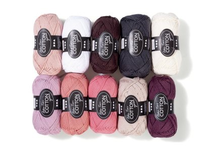 Zoom bild av MAXI PACK OF COTTON BALLS OF THREAD