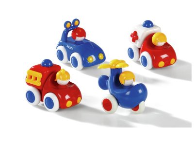 Zoom bild av TOLO VEHICLES Brightly coloured emergency vehicles