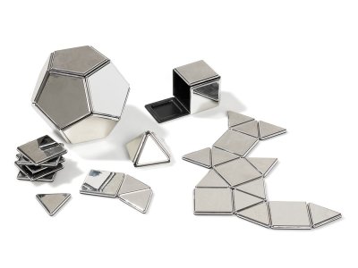 Zoom bild av Polydron Mirror 48-piece MAGNETIC CONSTRUCTION