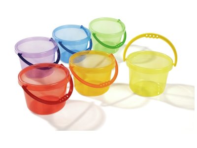 Zoom bild av TRANSPARENT BUCKETS