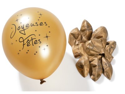 Zoom bild av Happy Holidays ECONOMY BALLOONS