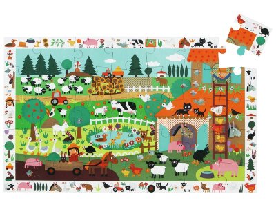 Zoom bild av BORDER PUZZLE Farm