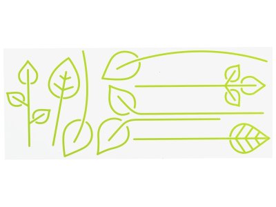 Zoom bild av MULTI-SURFACE STICKERS Leaves