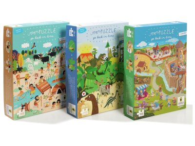 Zoom bild av BACK IN TIME PUZZLE MAXI PACK