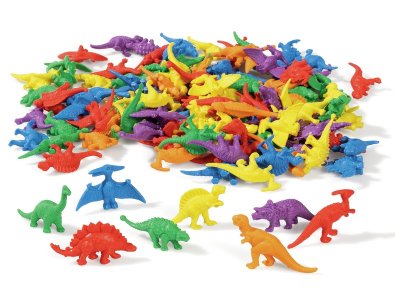 Zoom bild av SORTING FIGURINES Dinosaurs