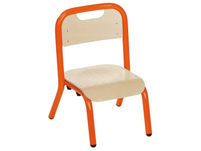 Zoom bild av METAL CHAIR WITH PROTECTED EDGES - 4 LEGS Size 0 - H: 21 cm