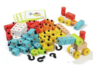 Zoom bild av 102-piece ELEMENTO CONSTRUCTION SET