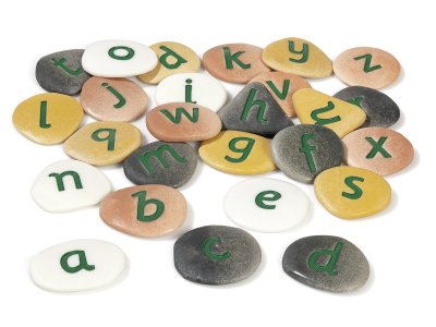 Zoom bild av SENSORY PEBBLES Lower case letters