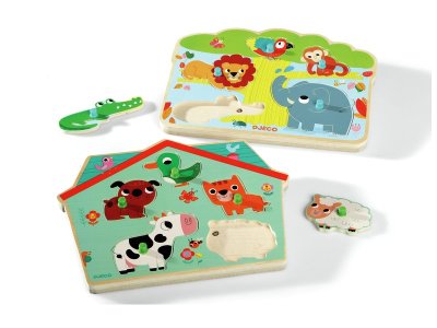 Zoom bild av MAXI PACK LIFT-OUT PUZZLE WITH SOUND
