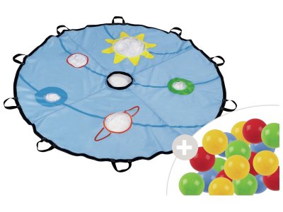 Zoom bild av STAR PARACHUTE KIT AND 25 BALLS