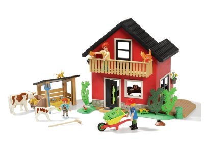 Zoom bild av PLAYMOBIL FARMHOUSE WITH OUTDOOR AREA