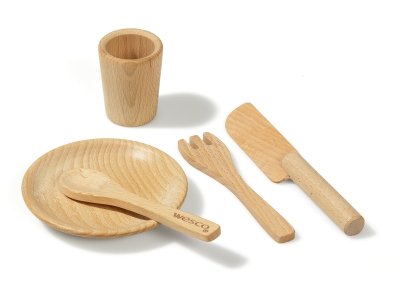 Zoom bild av Wooden WESCOOK TEA SET Service