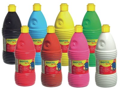 Zoom bild av GIOTTO GOUACHE PAINT Baby 8 x 1L