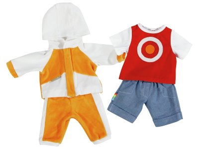 Zoom bild av Doll TARGET SHORTS AND SPORTS OUTFIT PACK size 1