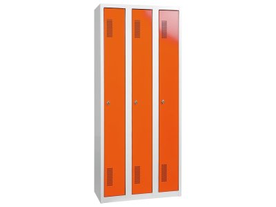 Zoom bild av METAL CLOAKROOM/CLOTHES RACK 3 doors