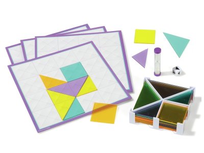 Zoom bild av SPATIAL MAPPING GAME TANGRAM Shapes up