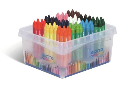 Zoom bild av Economy WAX CRAYONS wide tip