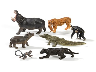 Zoom bild av FIGURINES JUNGLE ANIMALS