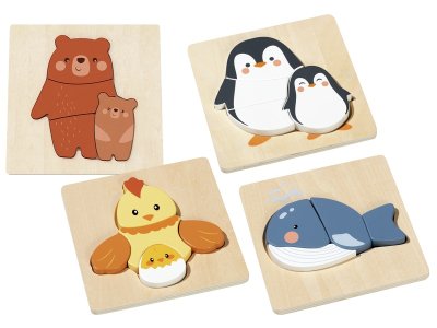 Zoom bild av MY FIRST ANIMAL LIFT-OUT PUZZLE MAXI PACK