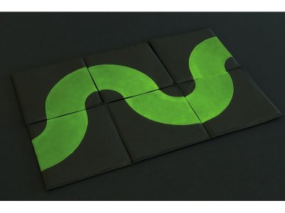 Zoom bild av SET OF 6 luminescent SENSORY Tiles