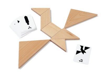 Zoom bild av LARGE WOODEN TANGRAM