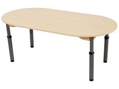 Zoom bild av MELAMINE TABLE TOP HEIGHT-ADJUSTABLE