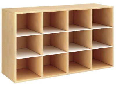 Zoom bild av MELAMINE CABINET H: 81 cm - L: 139 cm 8 shelves