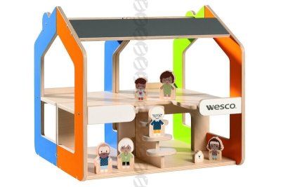 Zoom bild av MODUL'HOME MAXI PACK WITH 7 WOODEN FIGURINES