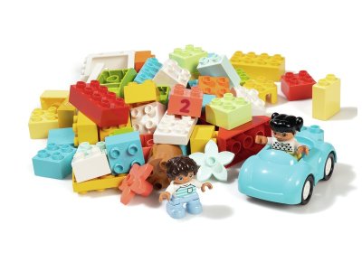 Zoom bild av LEGO® DUPLO® DELUXE CREATIVE BRICK BOX 65 pieces