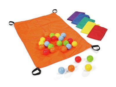 Zoom bild av 2 PERSON PARACHUTE KIT AND 25 BALLS