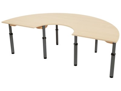 Zoom bild av MELAMINE TABLE TOP HEIGHT-ADJUSTABLE