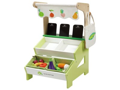 Zoom bild av SMALL MARKET STALL with 12 accessories