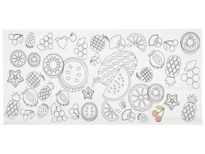 Zoom bild av COLOUR-IN TABLE COVER Smoothie time