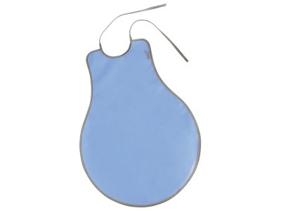 Zoom bild av LACE-UP TOWEL BIB Plastic-coated
